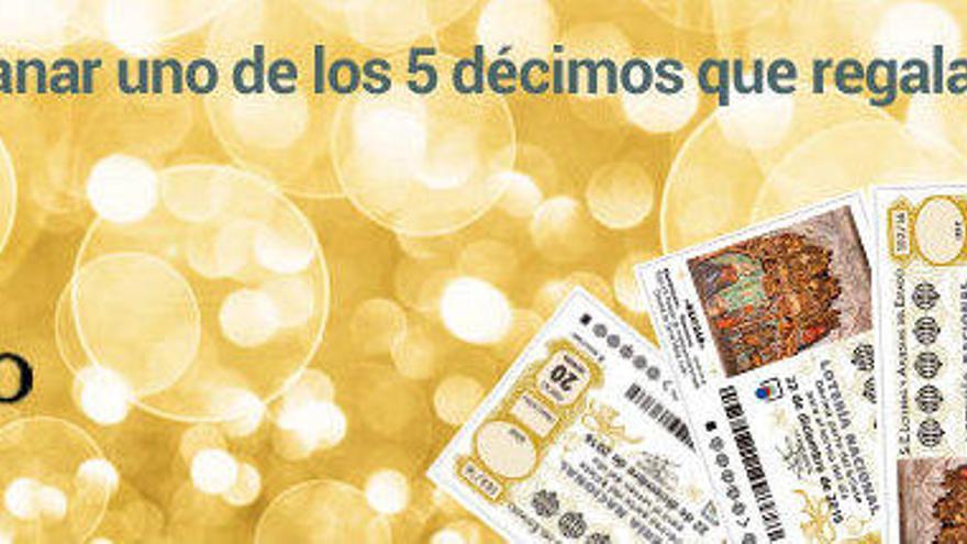 Ganadores de los 5 décimos de Lotería de Navidad