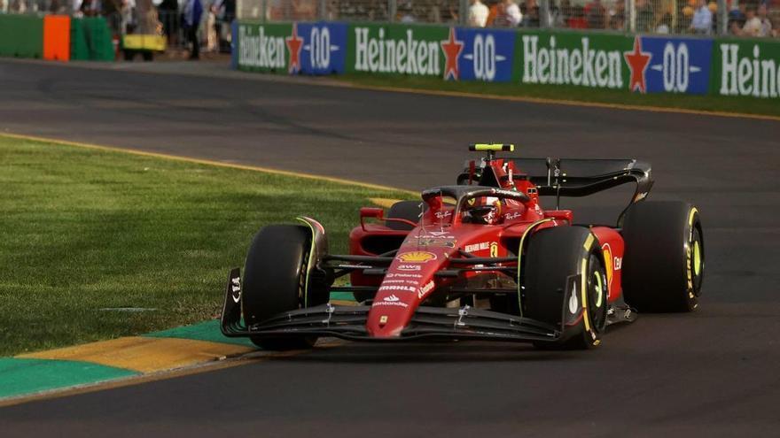 Carlos Sainz &#039;vuela&#039; en el GP de Australia de F1