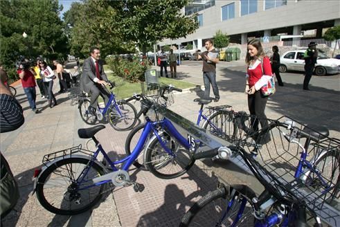 Mérida y Badajoz ya tienen bicicletas de alquiler