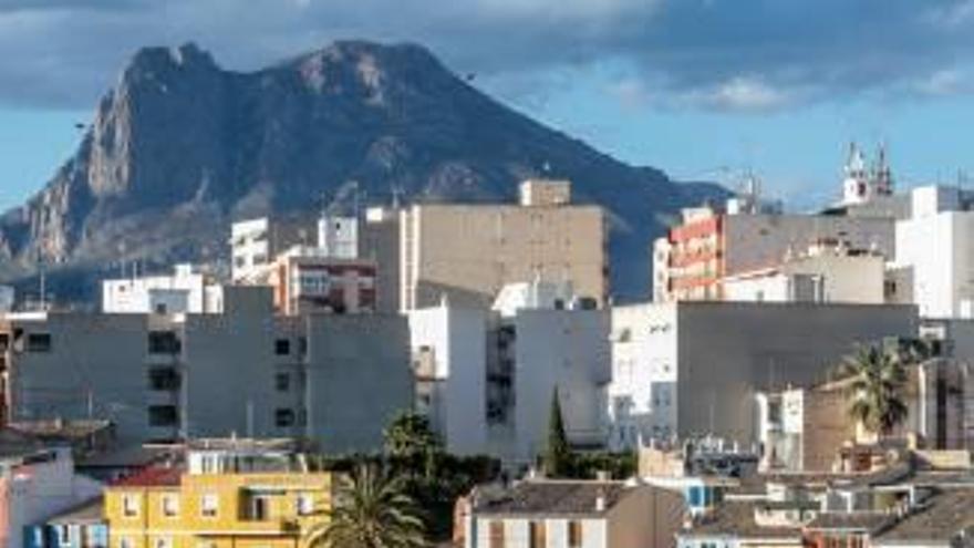 Vista de las casas típicas del casco antiguo de La Vila.