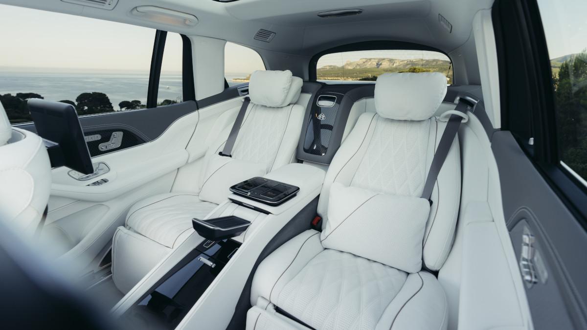 Plazas traseras del Mercedes-Maybach GLS