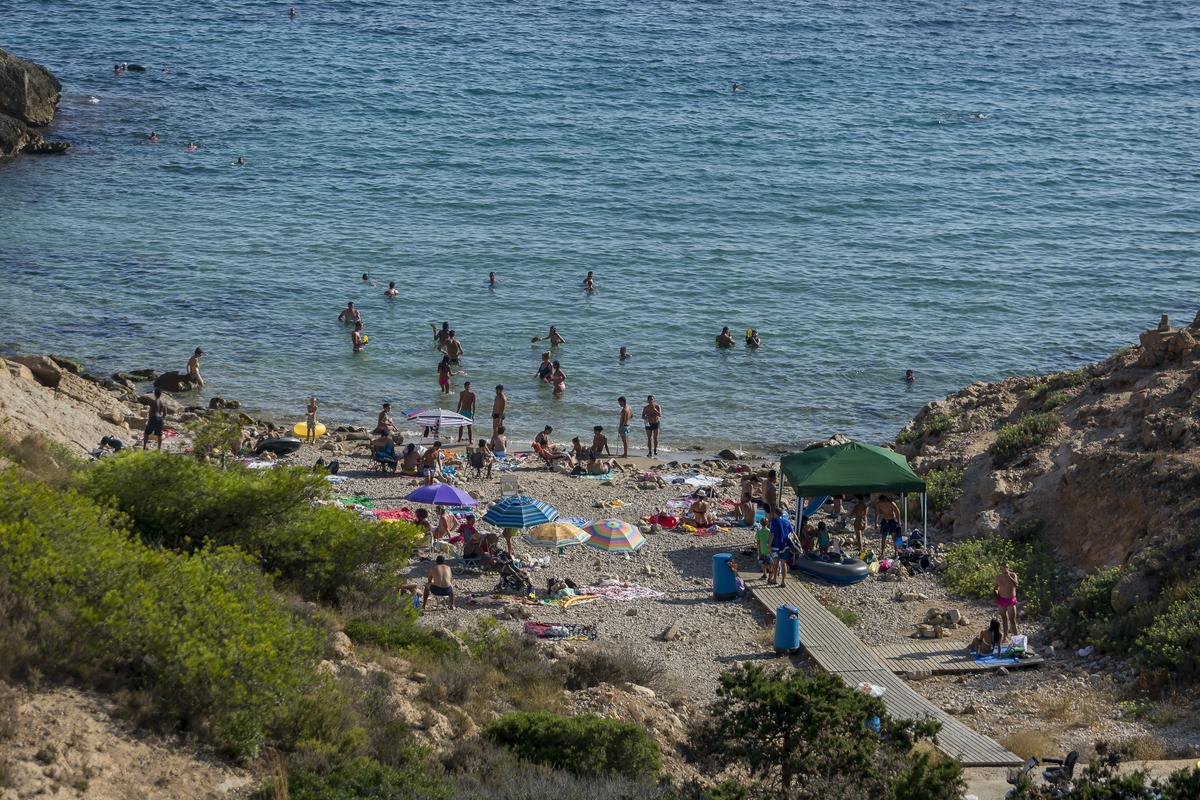 Cala Tio Ximo en Benidorm