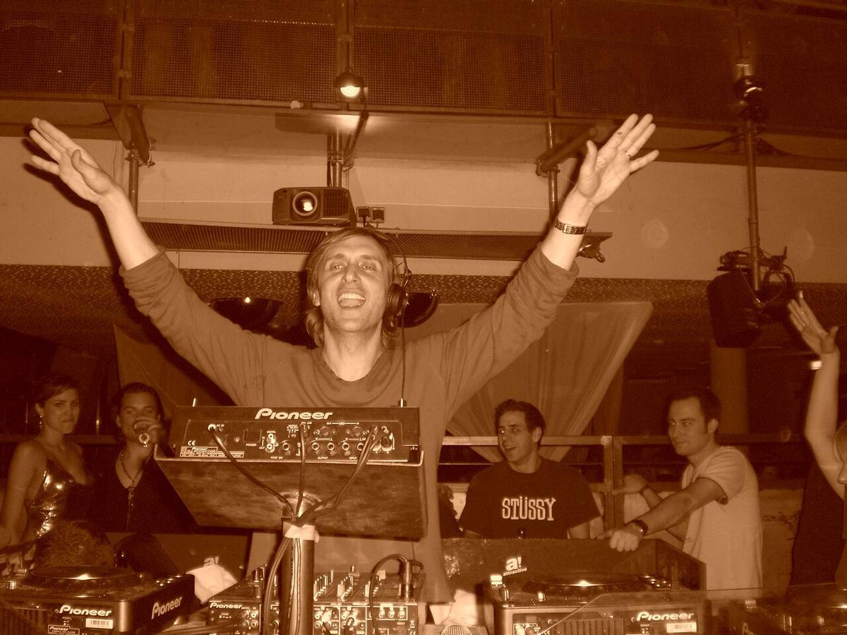 David Guetta im Club 3001 in Düsseldorf 2008