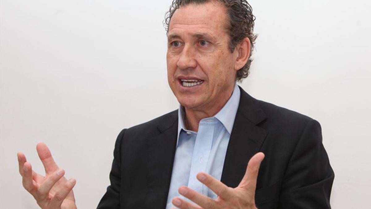Valdano elogia al expresidente del Tenerife Javier Pérez