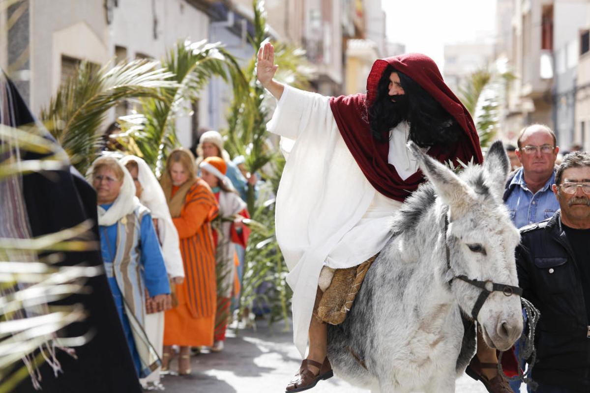 Estas son las procesiones del Domingo de Ramos en la provincia