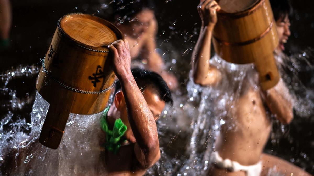 Ritual Sominsai, ampliamente considerado como uno de los festivales más extraños de Japón