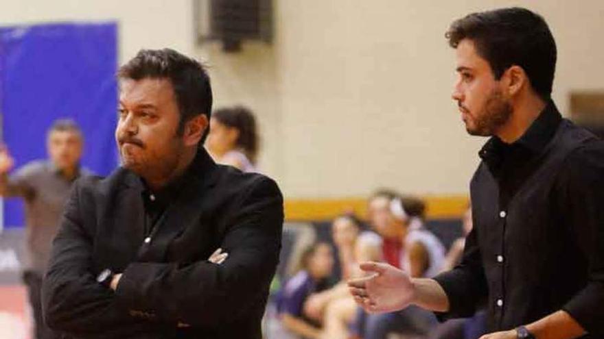 Lucas Fernández y Carlos Ortiz, técnicos del Quesos El Pastor.