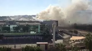 Un incendio en la fábrica de Chocolates Valor de Alicante obliga a desalojar a 200 trabajadores y visitantes del museo