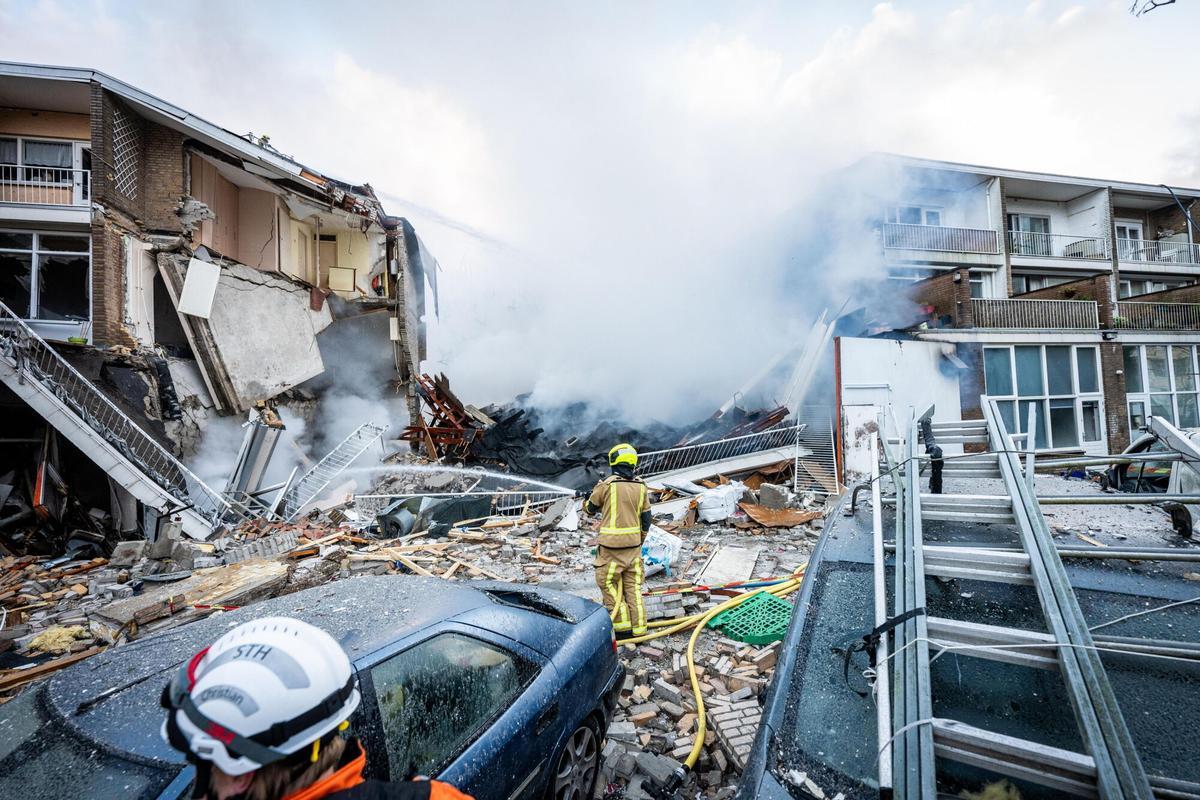 Un muerto y heridos por la explosión de un edificio en La Haya