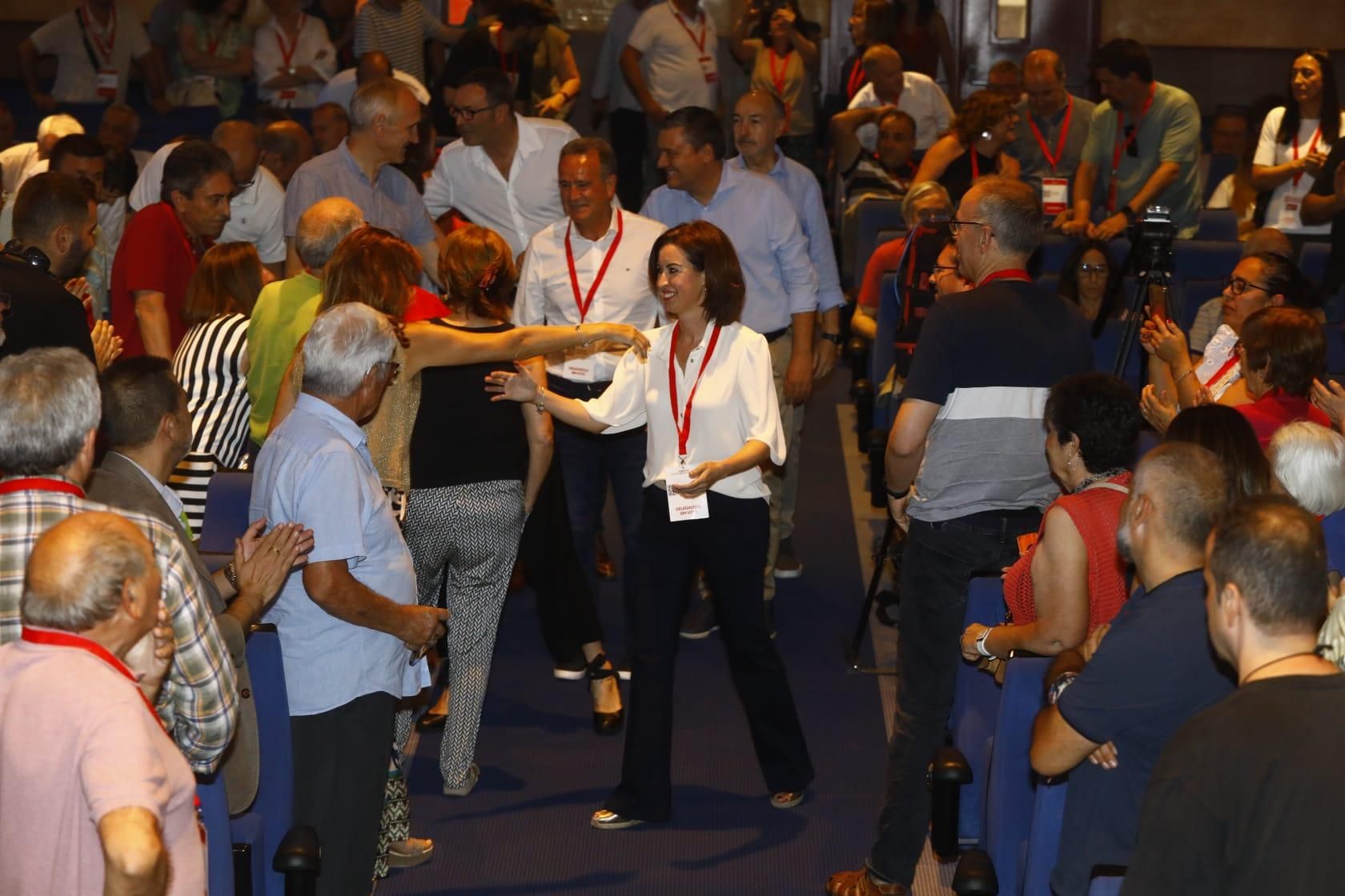 En imágenes | Los militantes eligen a la nueva Ejecutiva del PSOE en Zaragoza