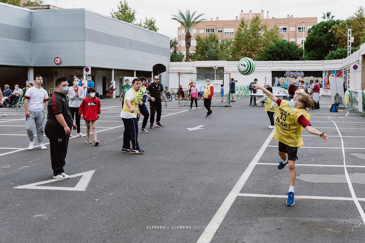 Todos disfrutaron en la I Jornada de Deporte Inclusivo David Casinos