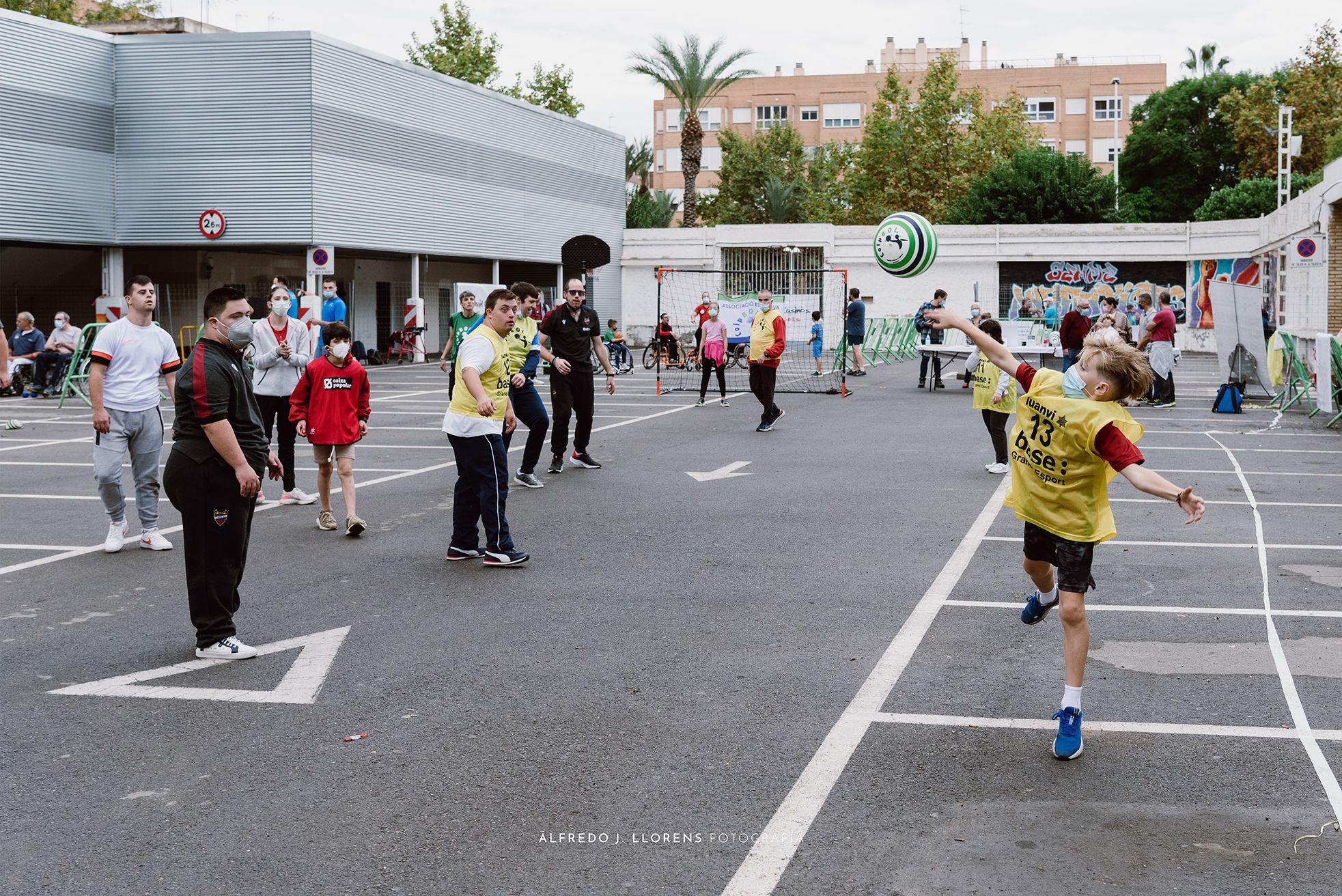 Todos disfrutaron en la  I Jornada de Deporte Inclusivo David Casinos