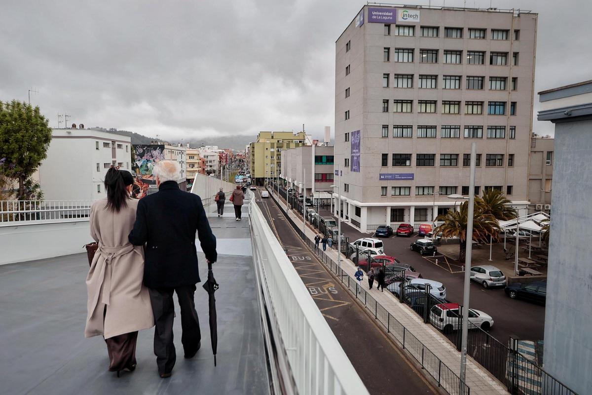 Apertura de la Pasarela Peatonal de Padre Anchieta