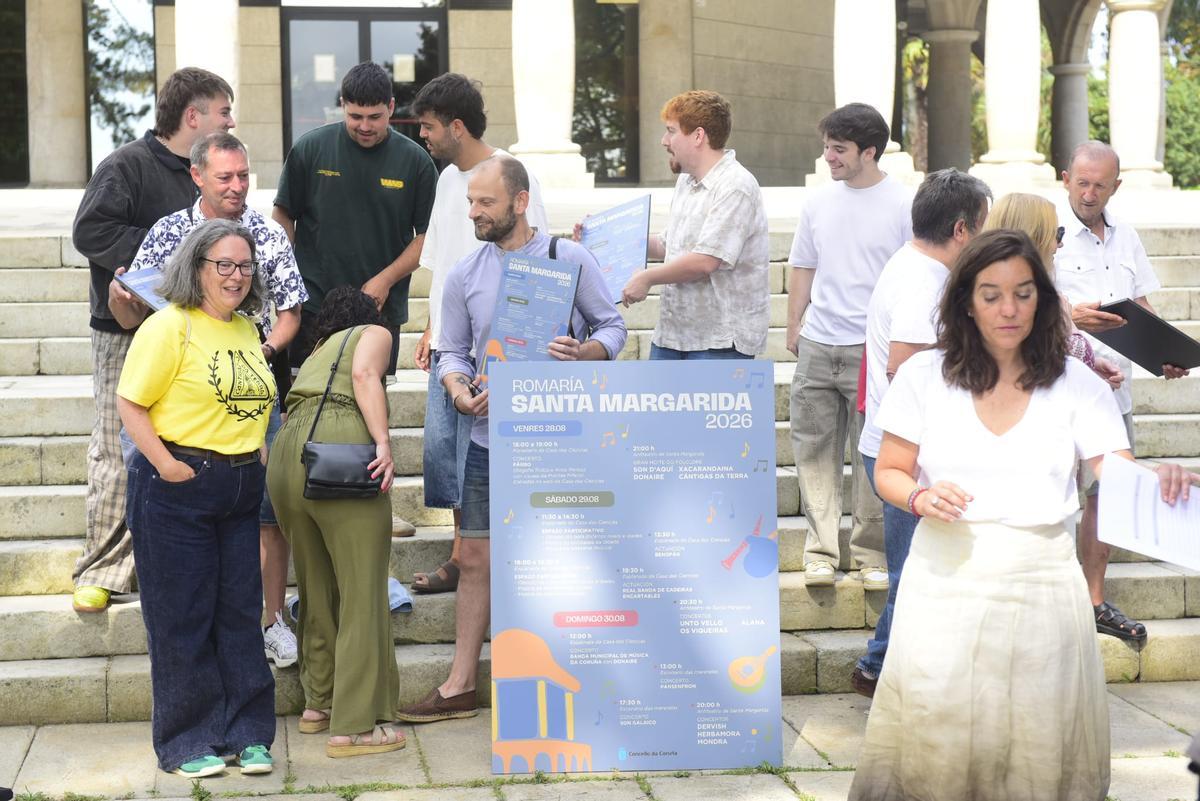 Presentación de la romería de Santa Margarita