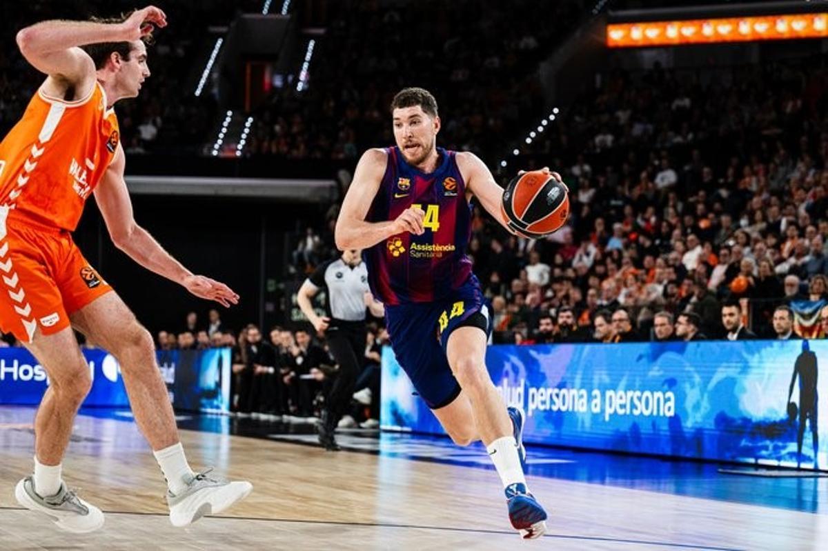 Joel Parra fue el hombre clave para dar al Barça una importante victoria en Valencia