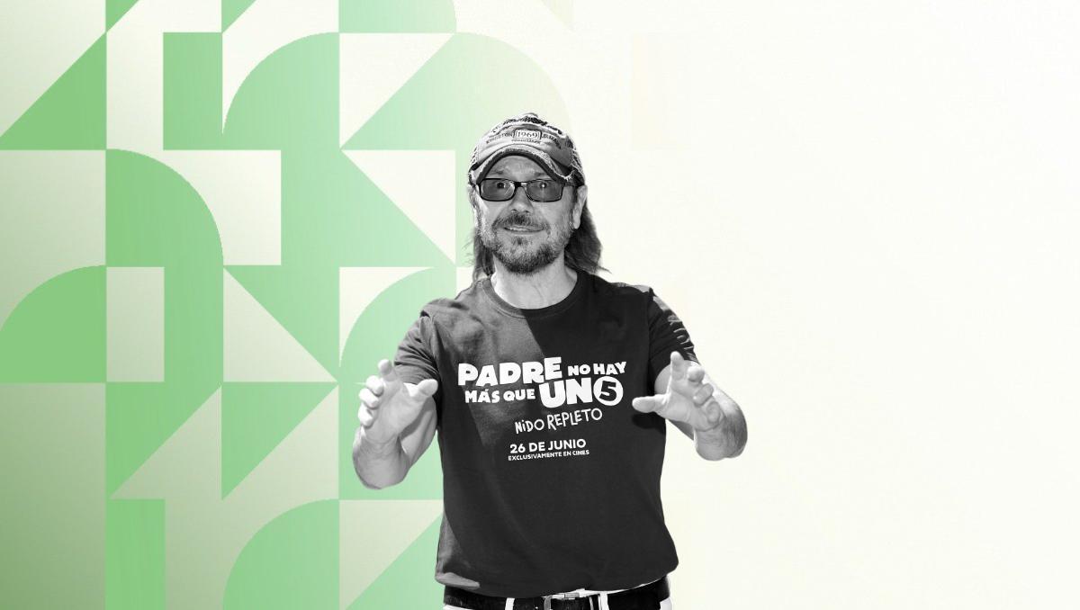 Santiago Segura, director, actor, productor y guionista.