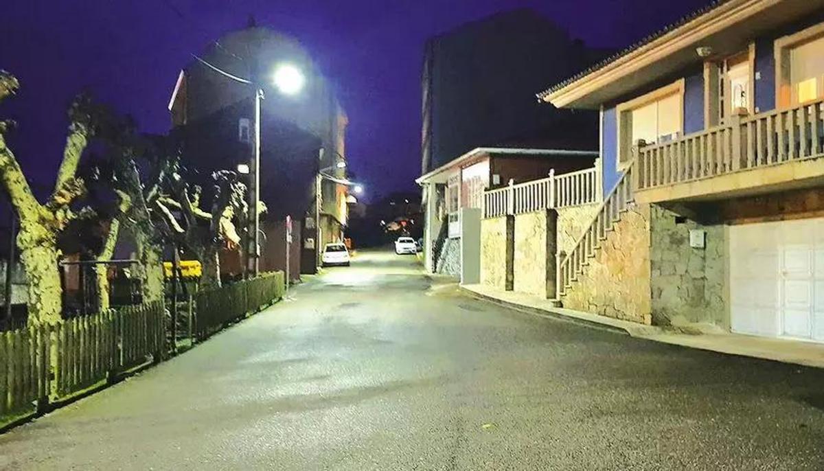 Unha das zonas nas que se renovou o tendido eléctrico do rural para solventar as incidencias rexistradas polos veciños a través da Liña Verde.