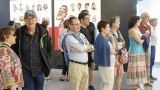 La ciudad aplaude la exposición "Personajes de Gijón": "Muestra nuestra diversidad"