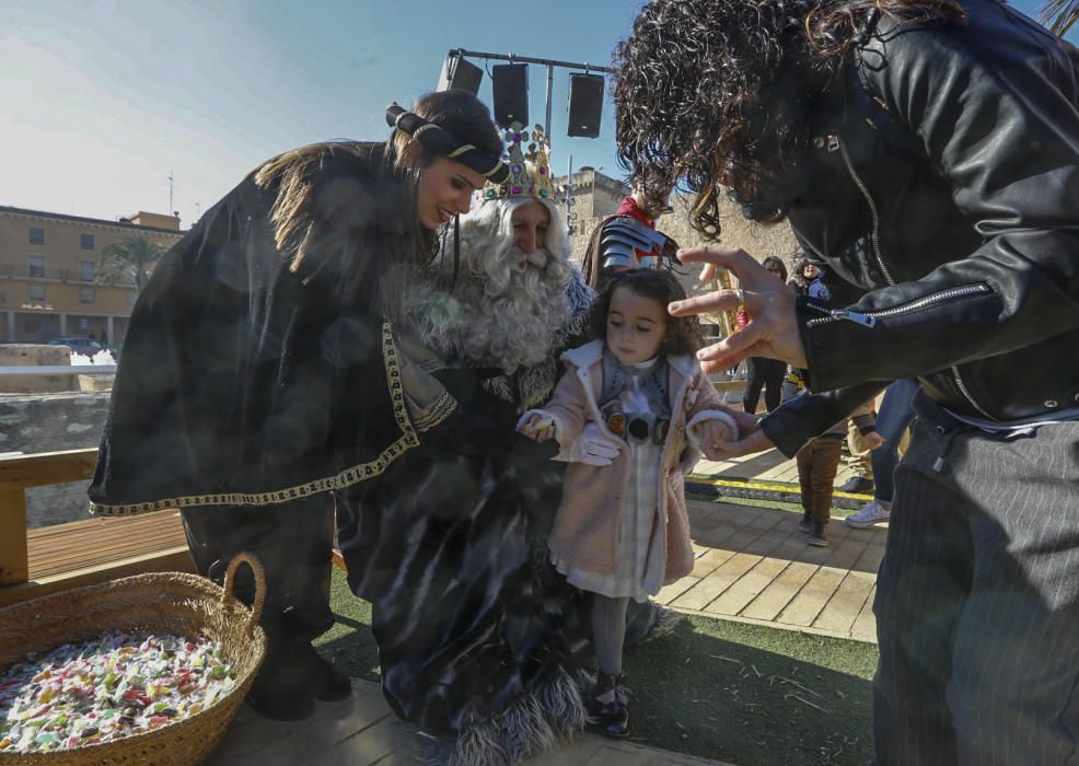 Los Reyes Magos en el Belén Viviente de Elche