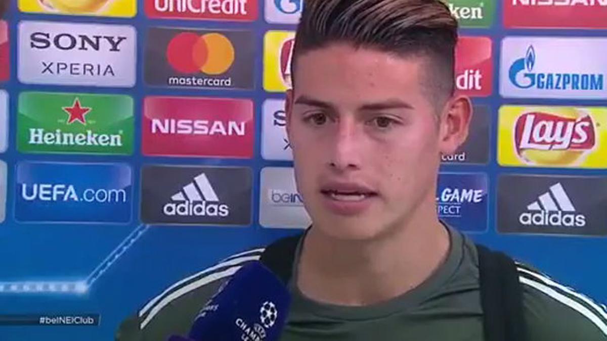 James, fastidiado por cómo perdió el Bayern