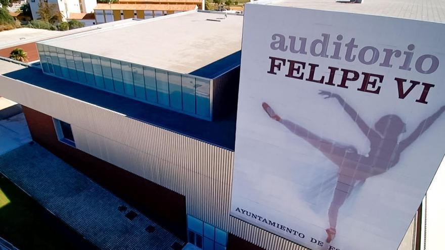 Exterior del Auditorio Felipe VI de Estepona.