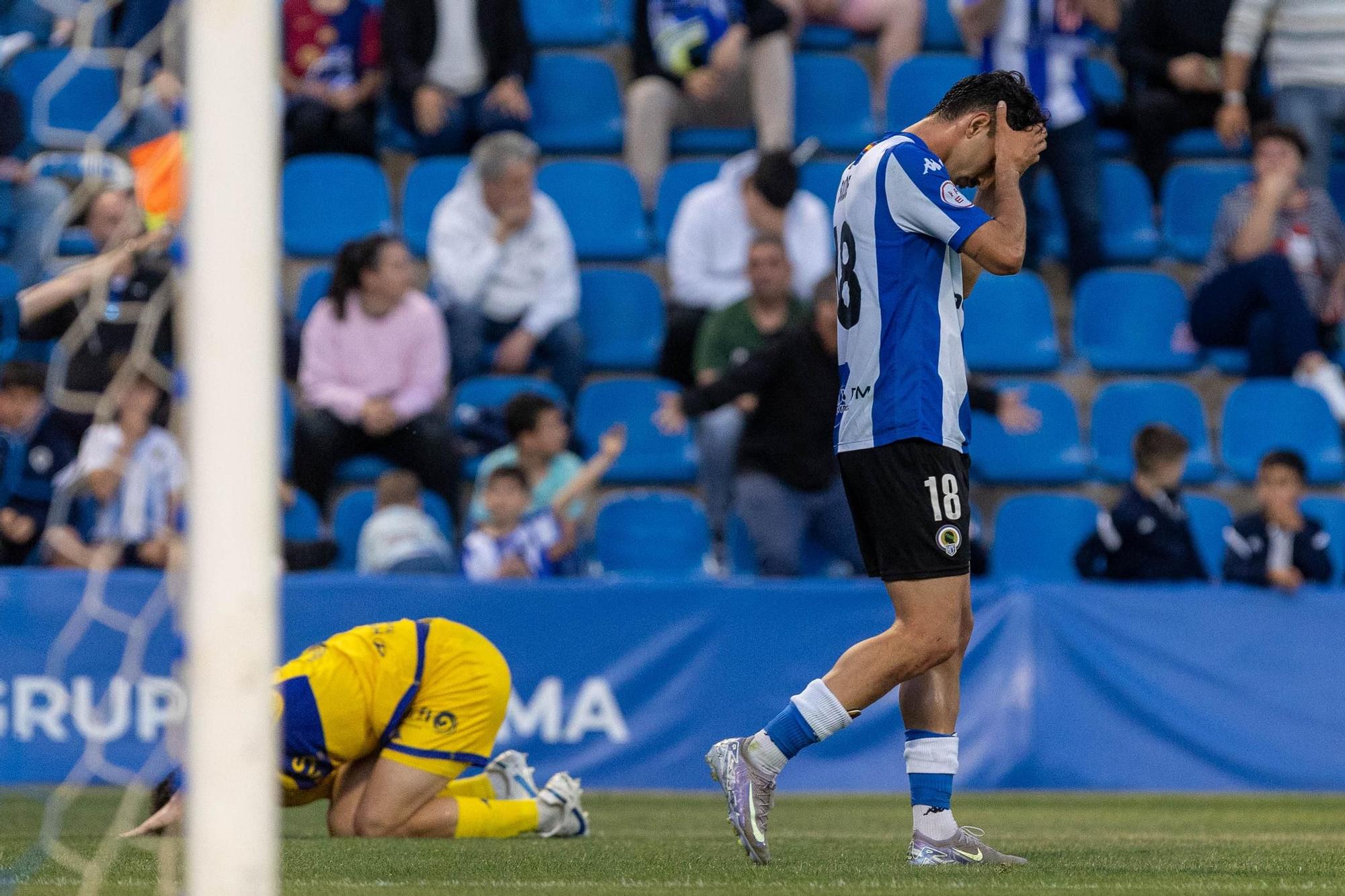 El Hércules derrota al Alcorón con dos goles en la segunda parte