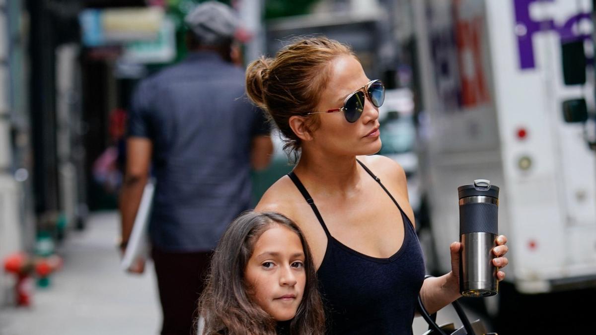 Jennifer Lopez y su hija Emme