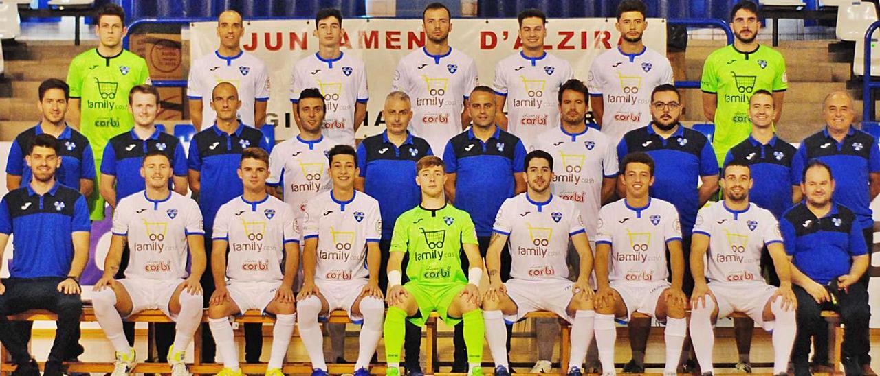 La plantilla del Family Cash Alzira FS repite de nuevo en Segunda División.