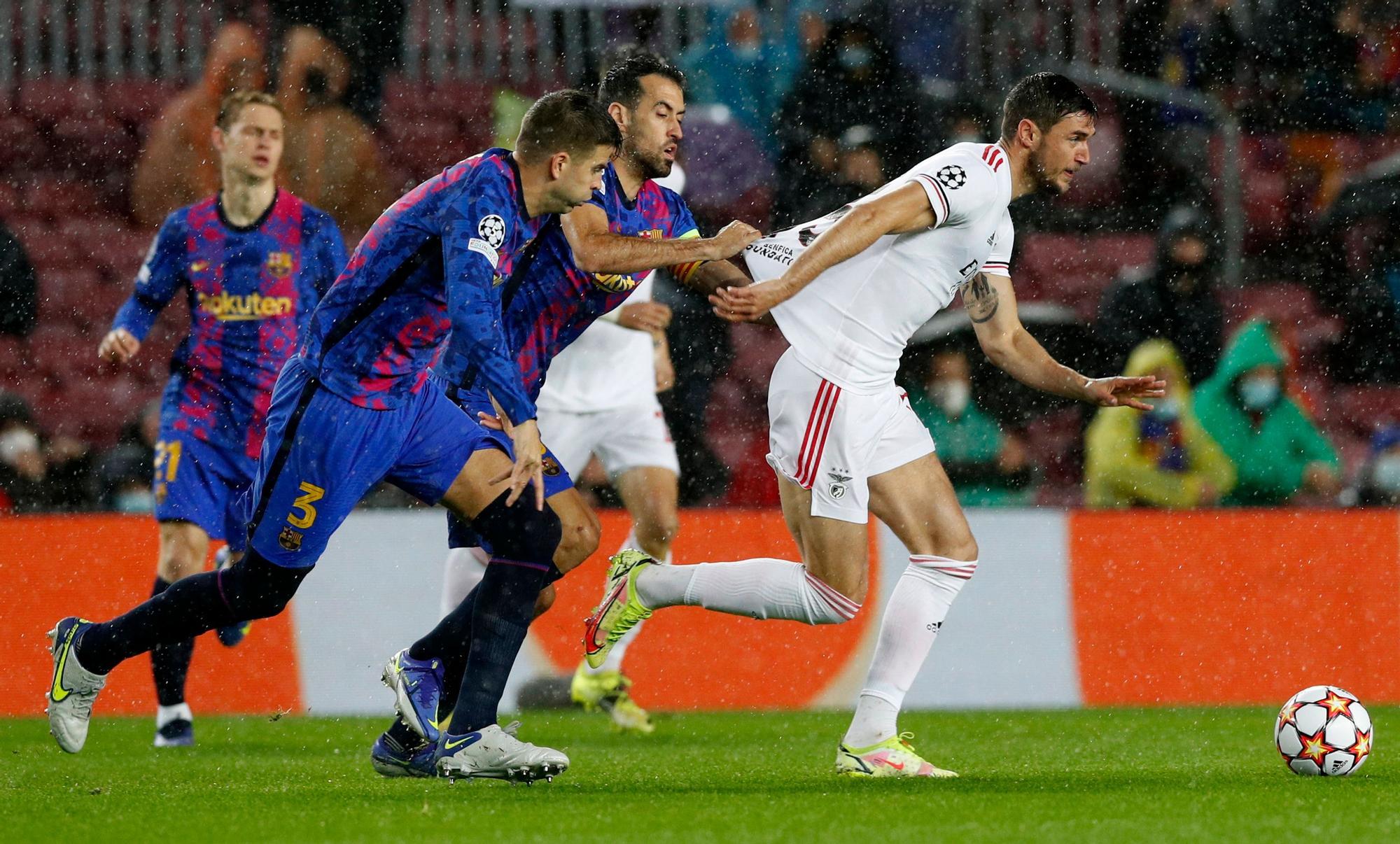 Barça - Benfica, en imatges