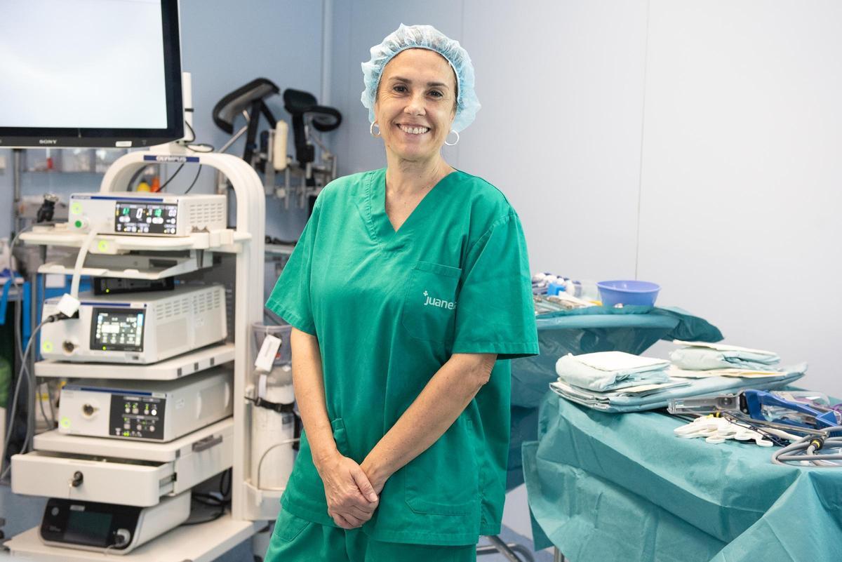 Alicia Bennassar es la enferemera coordinadora del equipo de Cirugía de la Obesidad de Juaneda Hospitales.