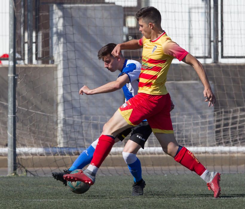 El Hercules Juvenil asciende a Division de Honor tras vencer por 2-0 al Alcoyano