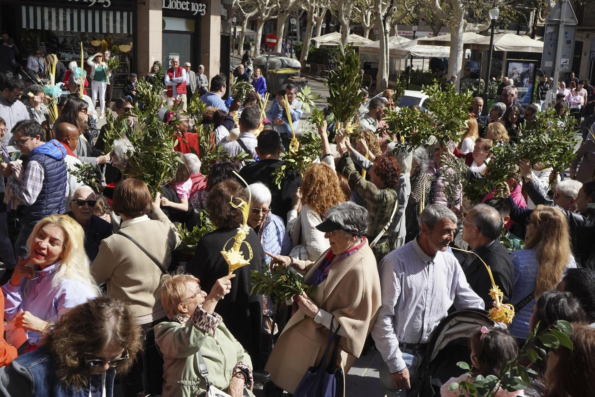 Imatges de la benedicció de Rams a Manresa