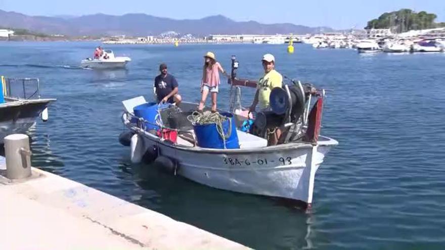 Pescadors i científics recuperen les gorgònies del cap de Creus