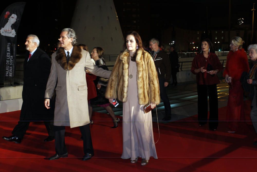 Noche de gala para el estreno de La Traviata