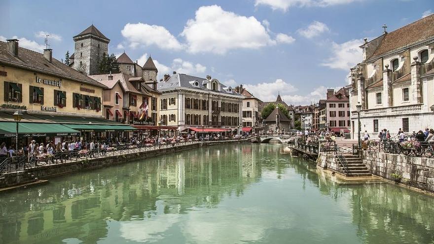 Annecy és famosa pels seus canals.