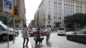 Les càmeres de Via Laietana multaran a partir del 27 d’abril amb 90 euros cada vehicle que pugi per la via sense autorització