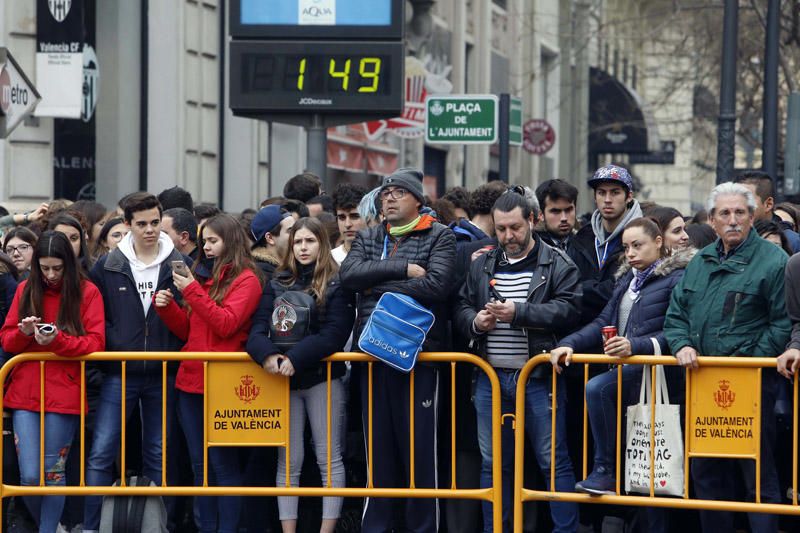 Búscate en la mascletà del 1 de marzo