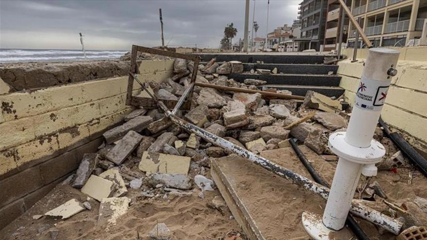 Gloria, último aviso a las playas