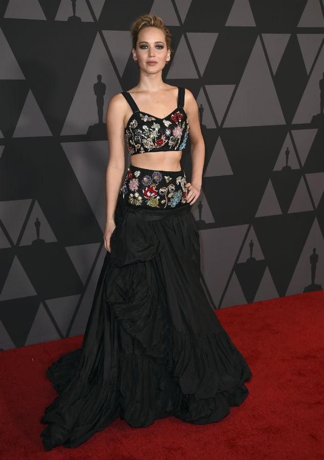 Jennifer Lawrence en los Premios del Gobernador
