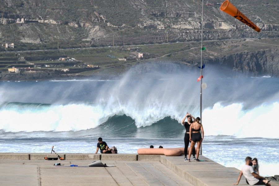 Oleaje en Gran Canaria (15/02/2021)