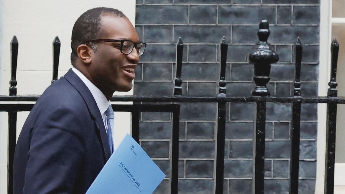 Kwasi Kwarteng, ministro británico de finanzas.