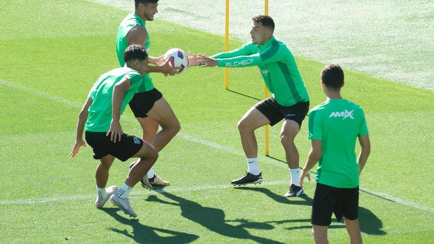 El Elche tiene cuatro bajas para el derbi frente al Eldense