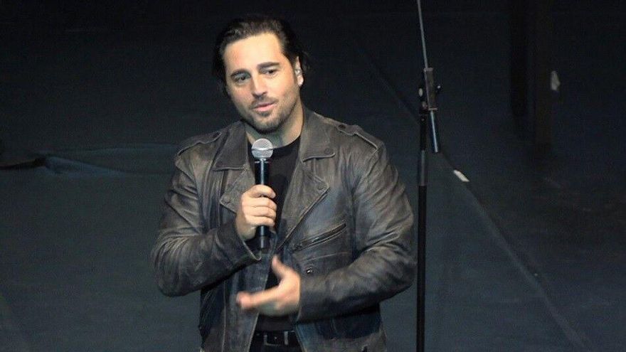 David Bustamante en el concierto Dial Unicxs, en Barcelona.