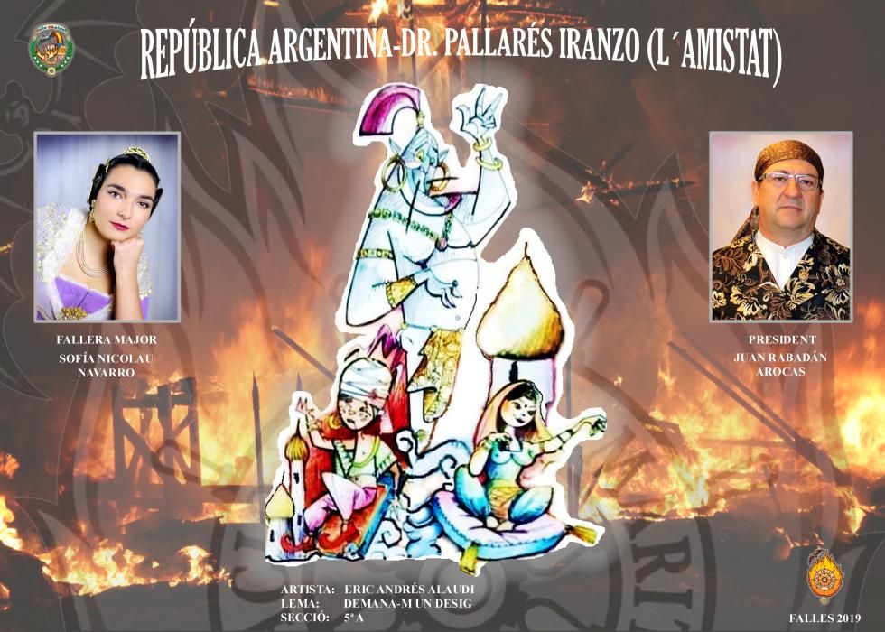 Conoce todos los proyectos de Fallas 2019 en el Marítimo