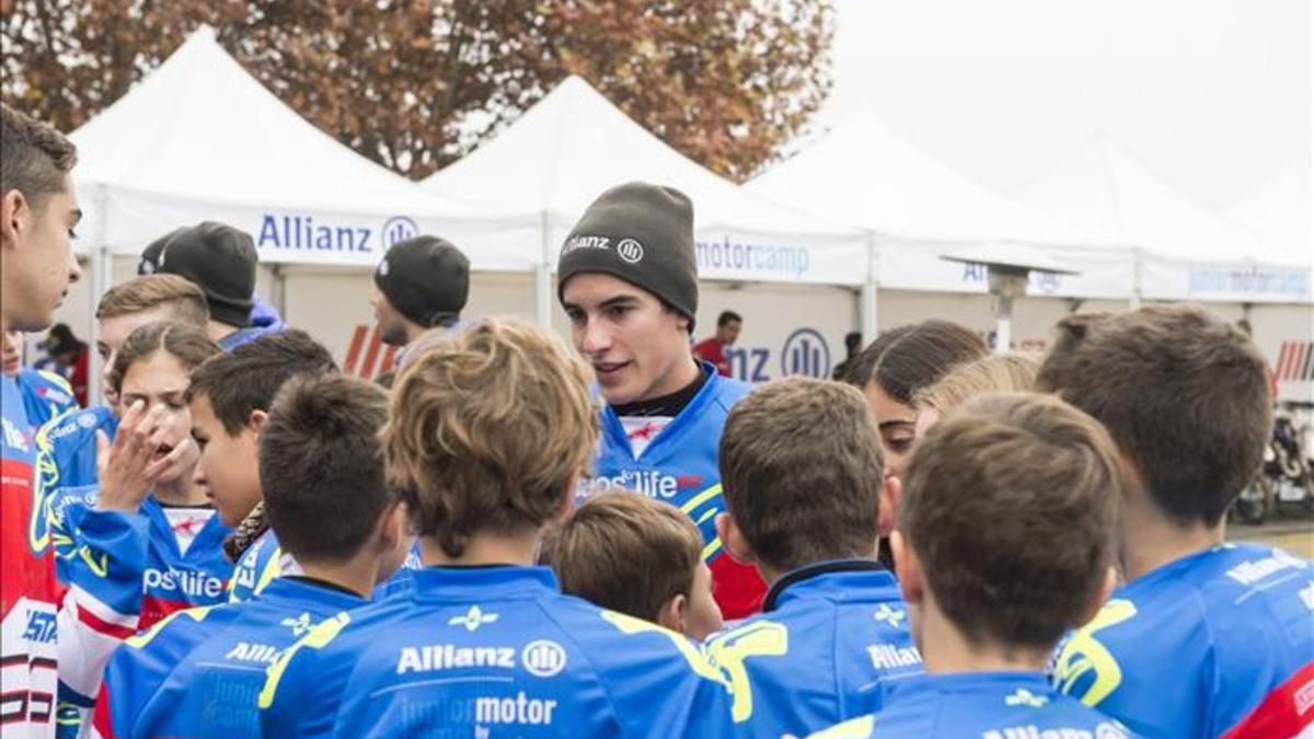 Márquez, durante la primera edición de su Campus