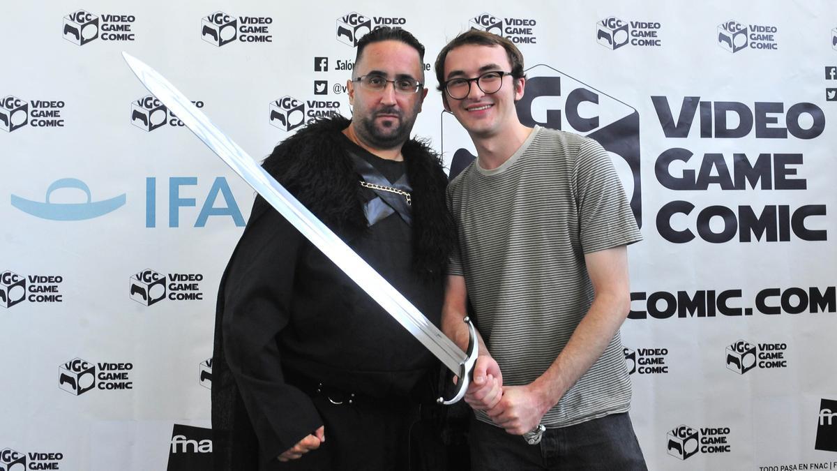 VII edición de Video Game con el actor Isaac Hempstead-Wright