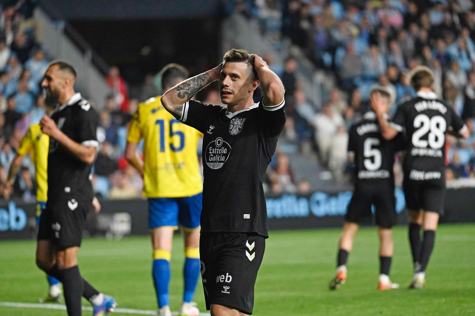 El Celta-Las Palmas, en imágenes