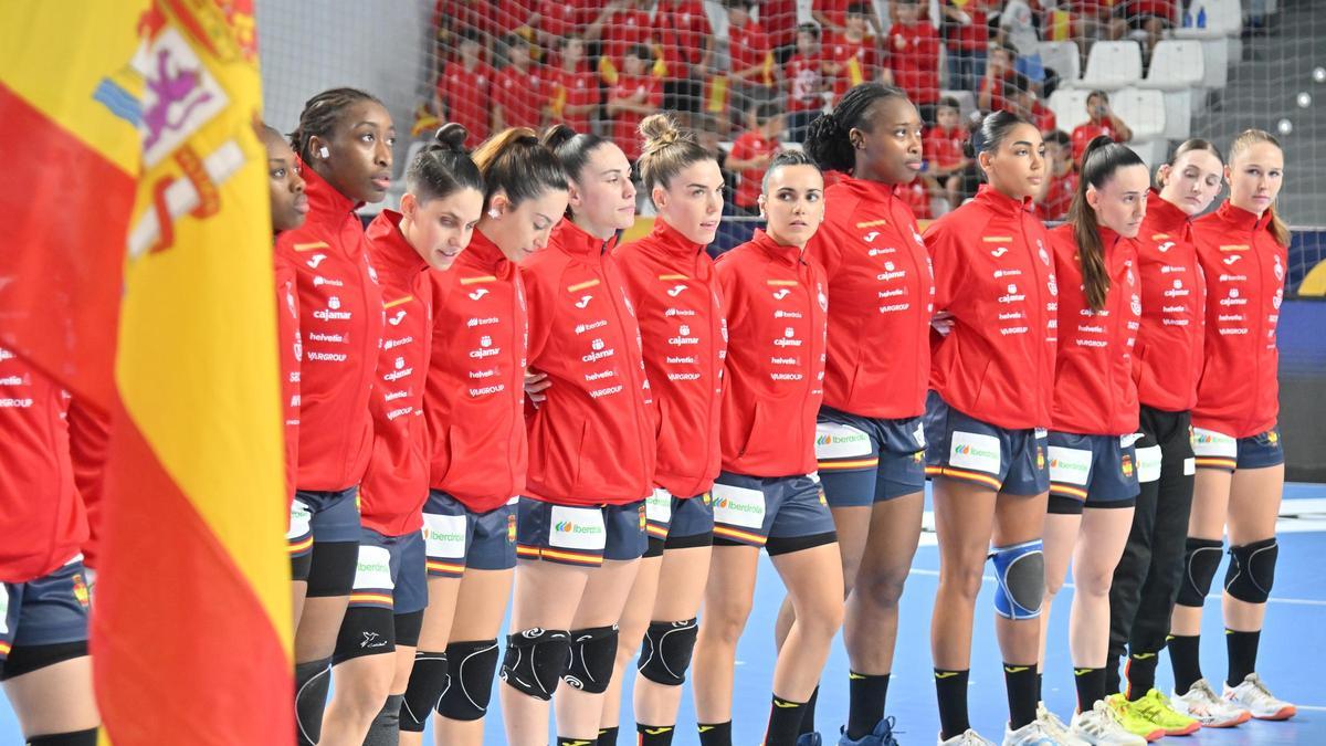 Imagen de Las Guerreras en su último partido ante Grecia