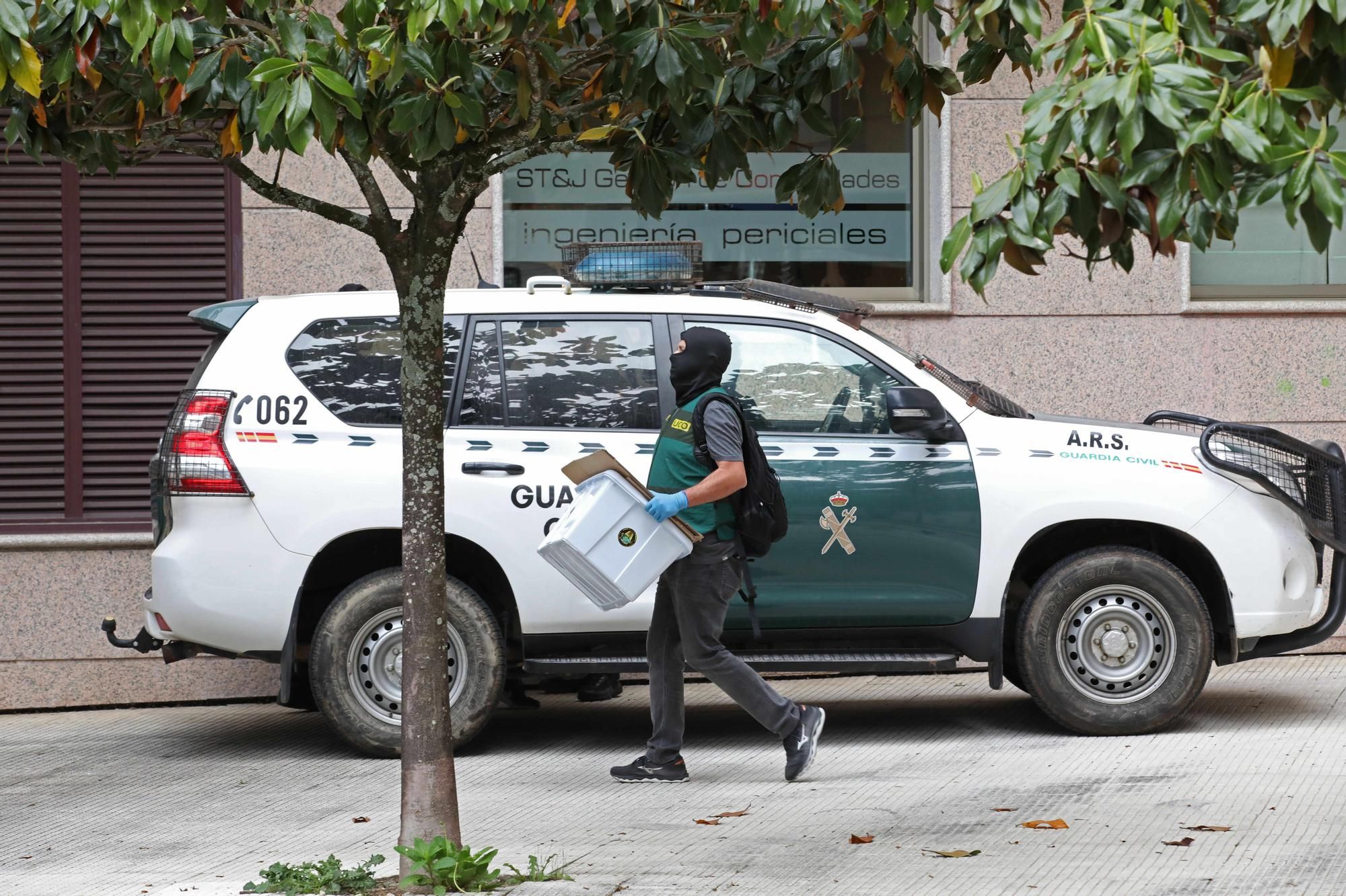 Nuevo golpe a la droga en Vilagarcía, Tui y Ponteareas