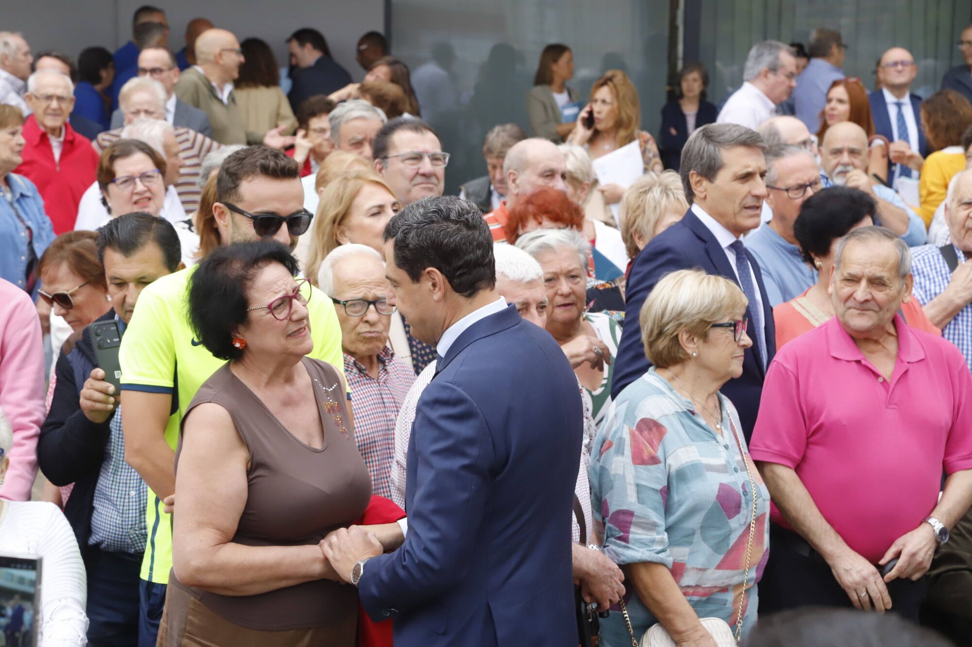 Entrega de las llaves de los apartamentos de Sama Naharro